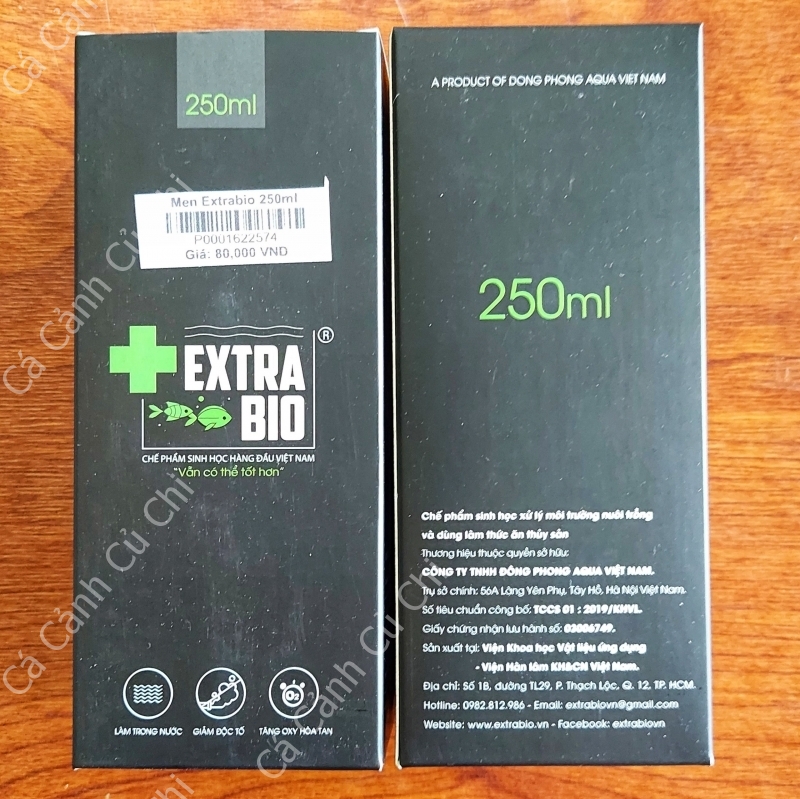 Men vi sinh Extrabio 250ml